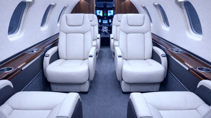 Learjet 45 Jet Interior